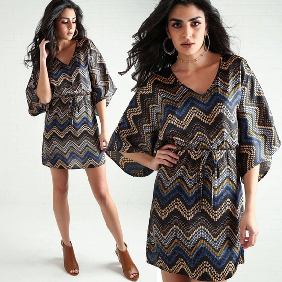 KIMONO DRESS|SLEEVE DRESS Size M - Picture 3 of 8